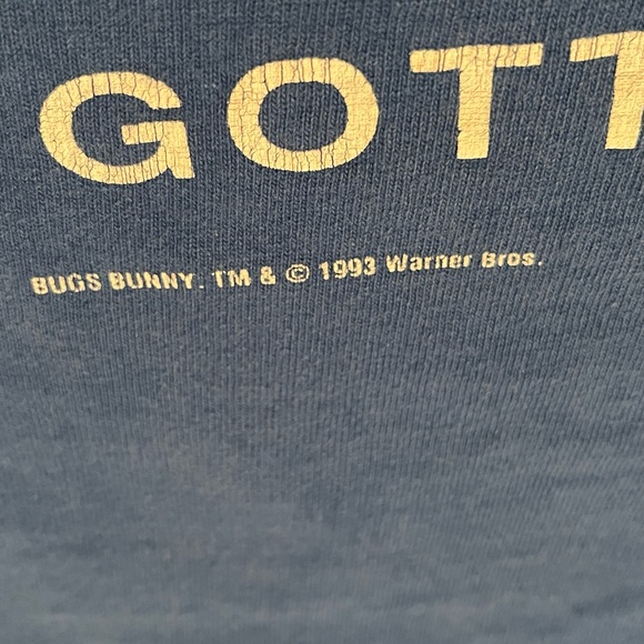 Vintage Looney Tunes Lightweight Hoodie - Picture 3 of 5